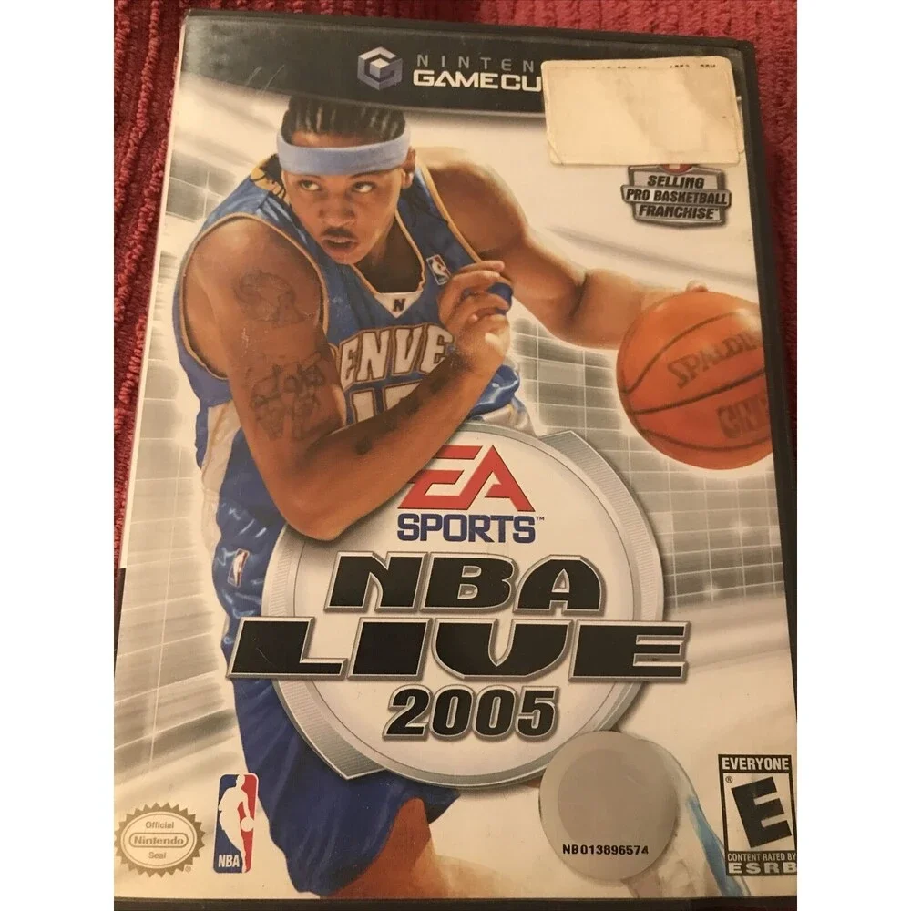 NBA‎ Live 2005 (Nintendo GameCube, 2004) Complete!
